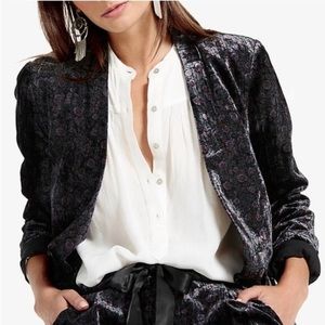 Lucky Brand Velvet Blazer